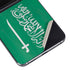Saudi Arabia Flag Distressed Galaxy Z Flip5 5G Skin